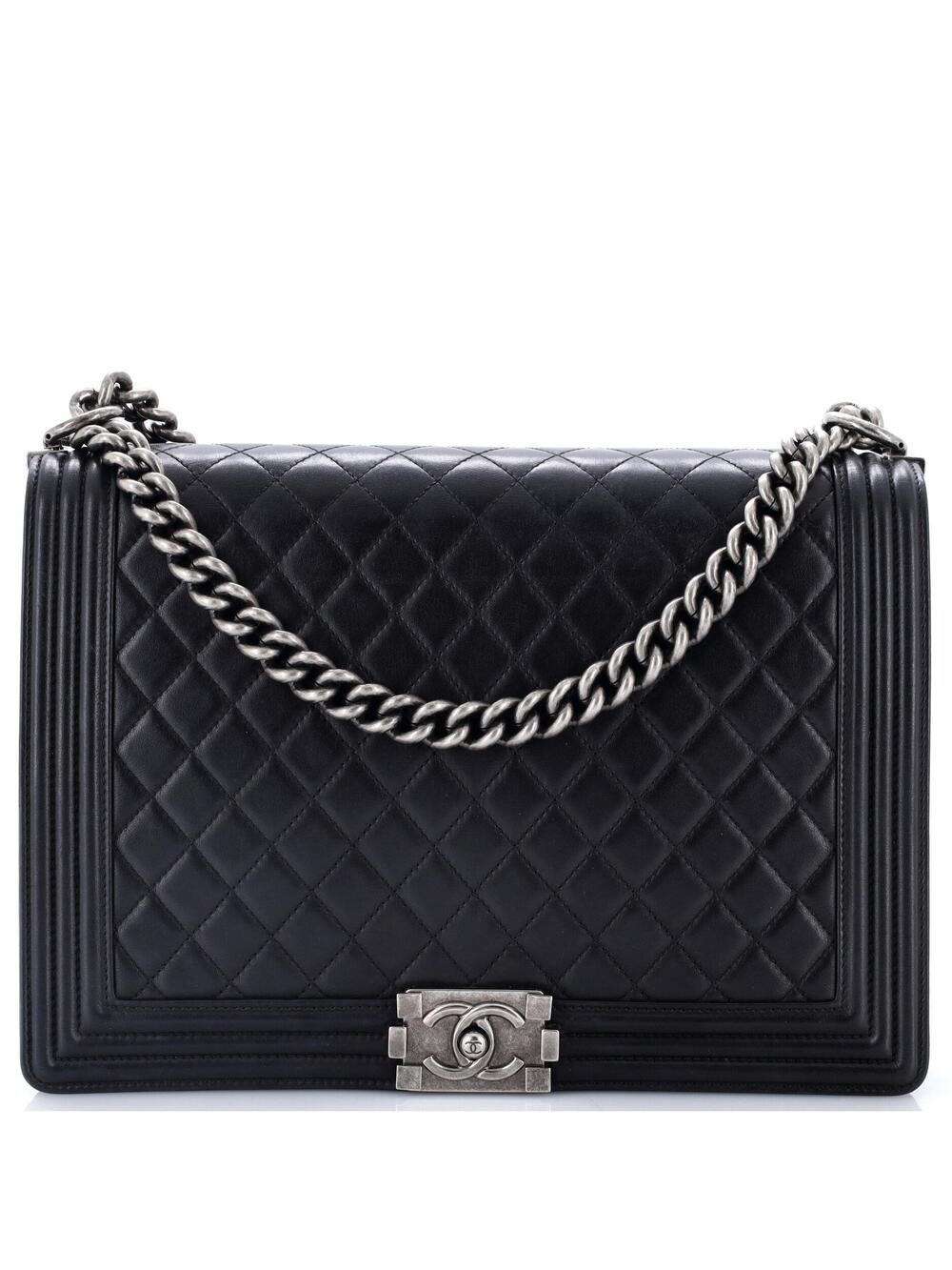 Chanel Boy Flap Bag Quilted Calfskin #319062C35B